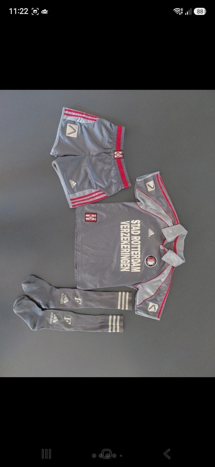 Feyenoord Jeugd Tenue 2000, Ophalen of Verzenden, Gebruikt, Feyenoord, Overige typen