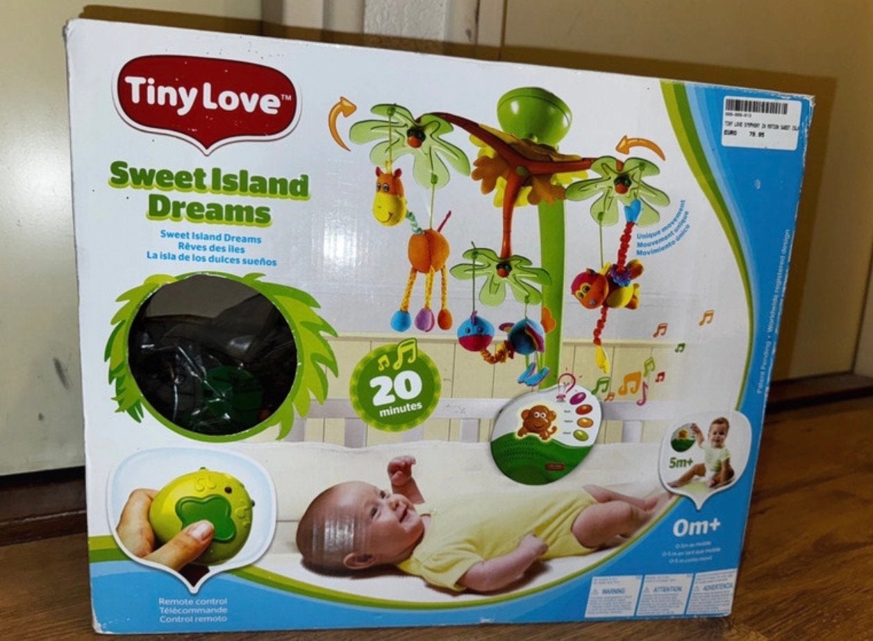 Tiny Love Sweet Island Dreams Mobiel - Nieuw in doos, Ophalen of Verzenden, Nieuw, Mobiel, Met geluid