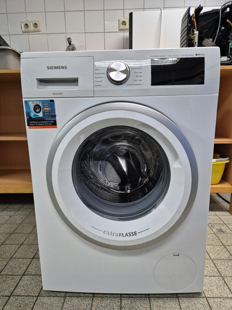 Siemens wasmachine | 1400 toeren | 8 Kilo, Ophalen, Gebruikt, Energieklasse A of zuiniger, 85 tot 90 cm