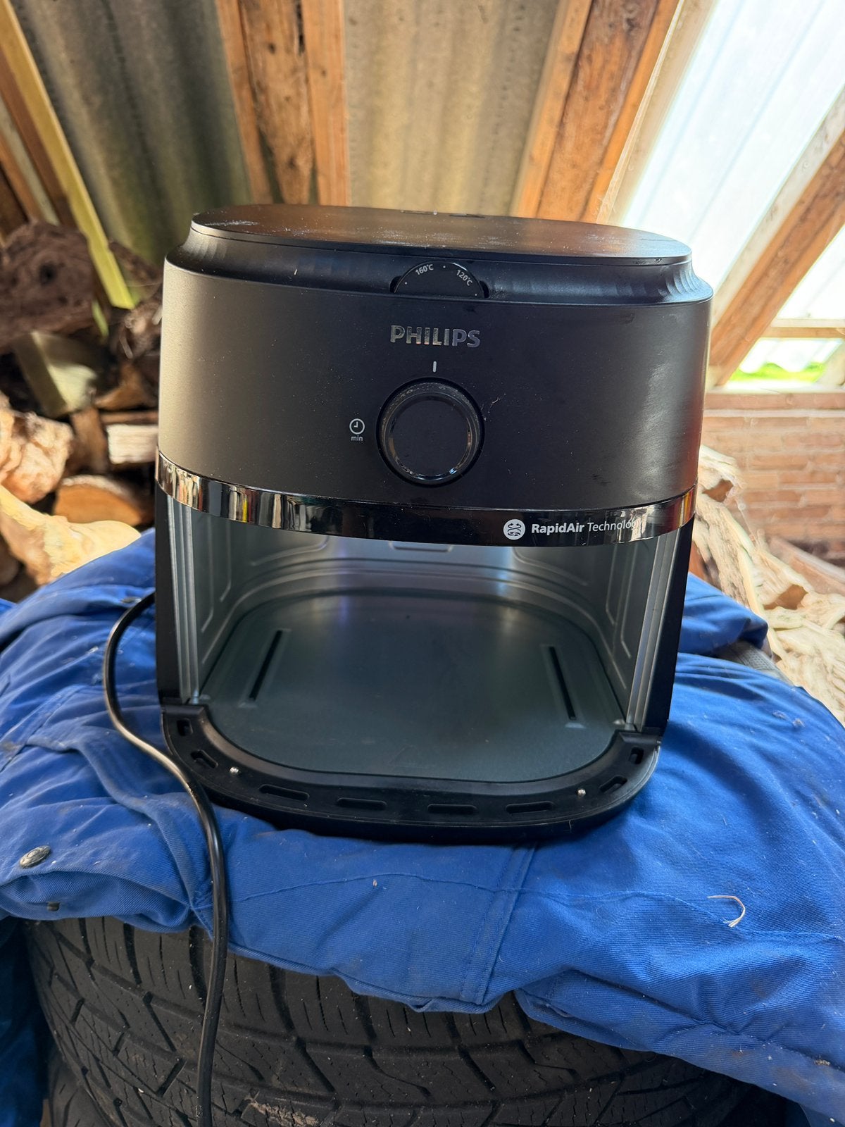 Philips Airfryer NA130/00, Verzenden, Zo goed als nieuw, Airfryer