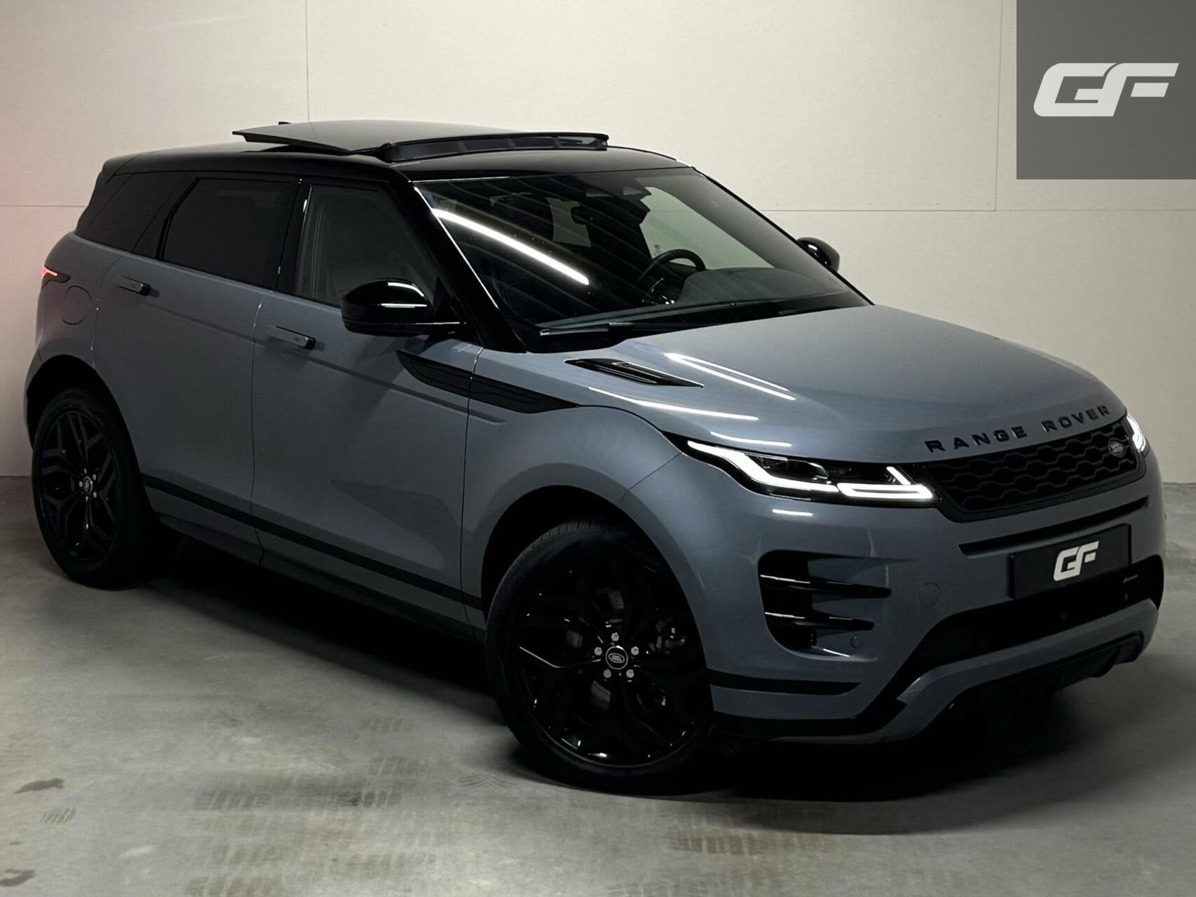 Land Rover Range Rover Evoque 1.5 P300e AWD R-Dynamic SE Pan, Automaat, Zwart, Met garantie (alle), Parkeersensor
