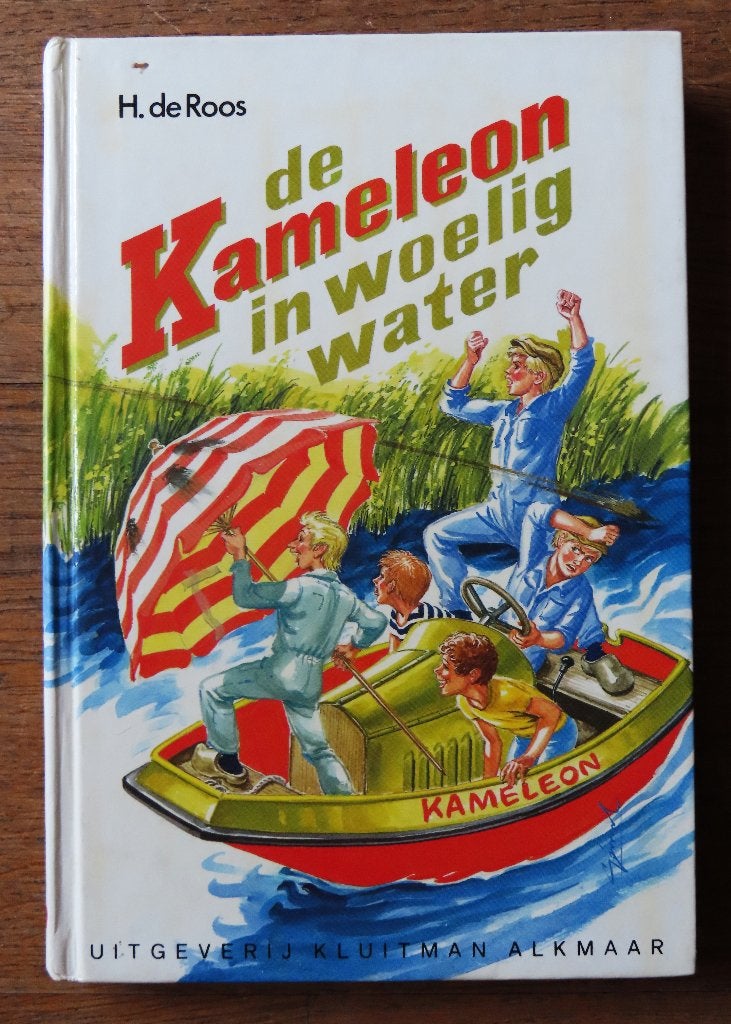 H de Roos: De Kameleon in woelig water ( 1e druk 1984 ), Boeken, Ophalen of Verzenden, Gelezen