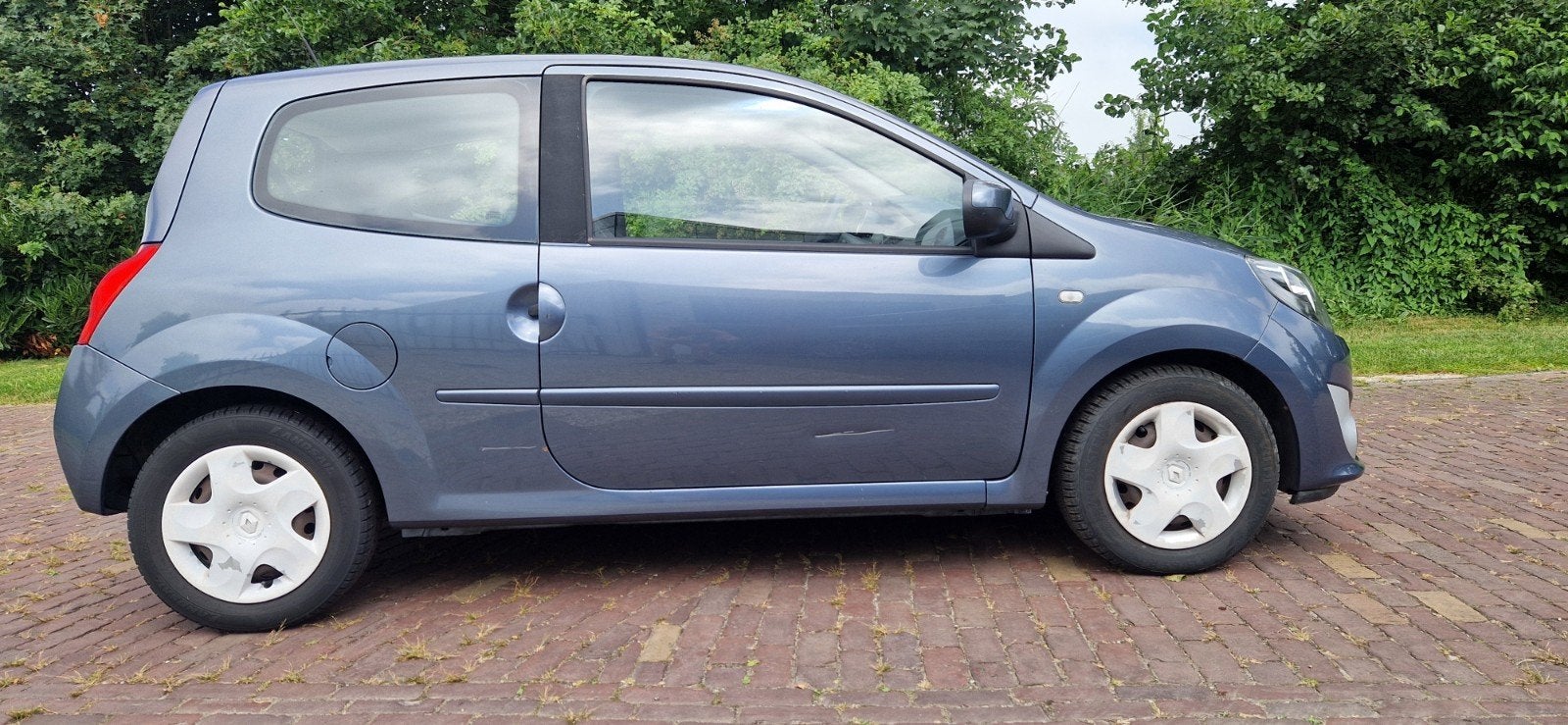 Renault Twingo 1.2 16V 2010 Blauw 120.000km! Airco Cruise, Auto's, Twingo, 4 cilinders, Origineel Nederlands, Bedrijf