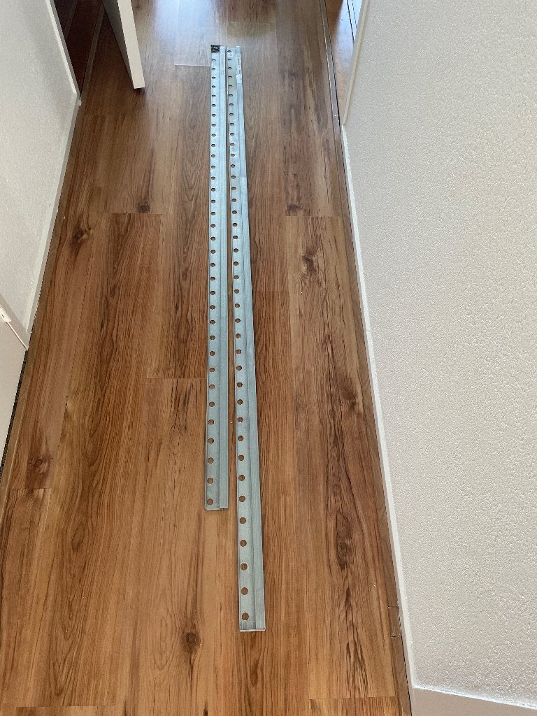 IKEA keuken ophang rails, Ophalen, Overige typen, IKEA, Zilver