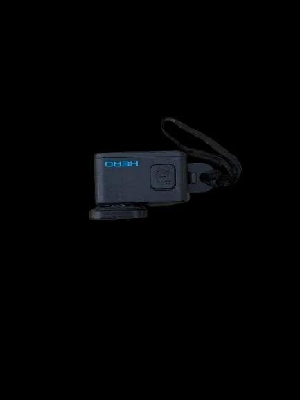 GoPro camera met beschermende behuizing en polsband