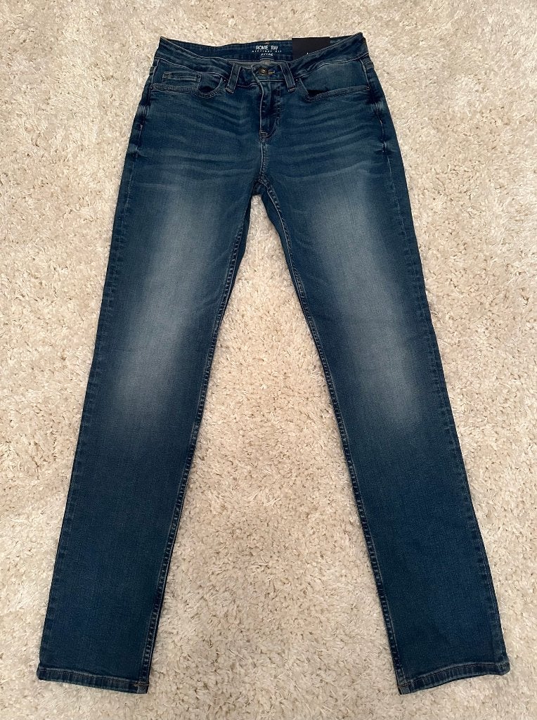 Tommy Hilfiger Rome straight fit jeans spijkerbroek 27/32, Blauw, Nieuw, Ophalen of Verzenden, W27 (confectie 34) of kleiner