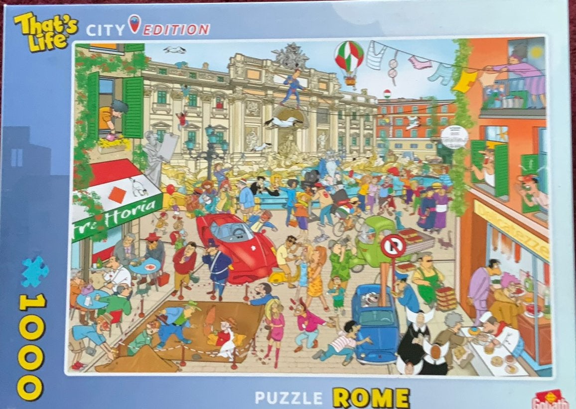 Thast life puzzel ROME 1000 (931612), Hobby en Vrije tijd, Denksport en Puzzels, Ophalen, 500 t/m 1500 stukjes, Zo goed als nieuw