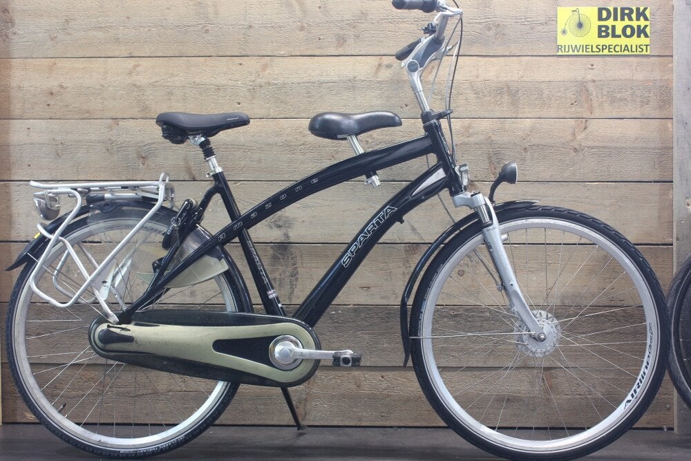 Sparta Amazone herenfiets 7v H54 zwart + 3 mnd garantie, Fietsen en Brommers, Fietsen | Heren | Herenfietsen, Niet ingevuld, Gebruikt
