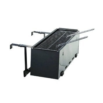 Nieuwe ongebruikte balkon barbecue grill met spiesen, Tuin en Terras, Adres, Nieuw, Ophalen of Verzenden, Bbq