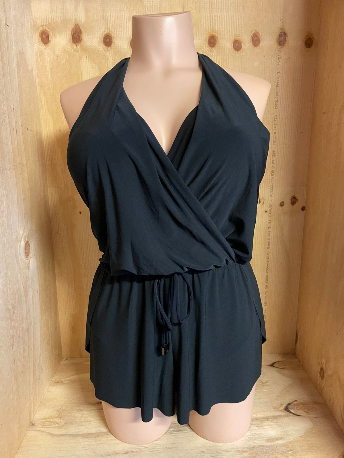 Magicsuit halter badpak 46 - 48 - 50 - 52 met broekje, Verzenden, Nieuw, Zwart, Badpak