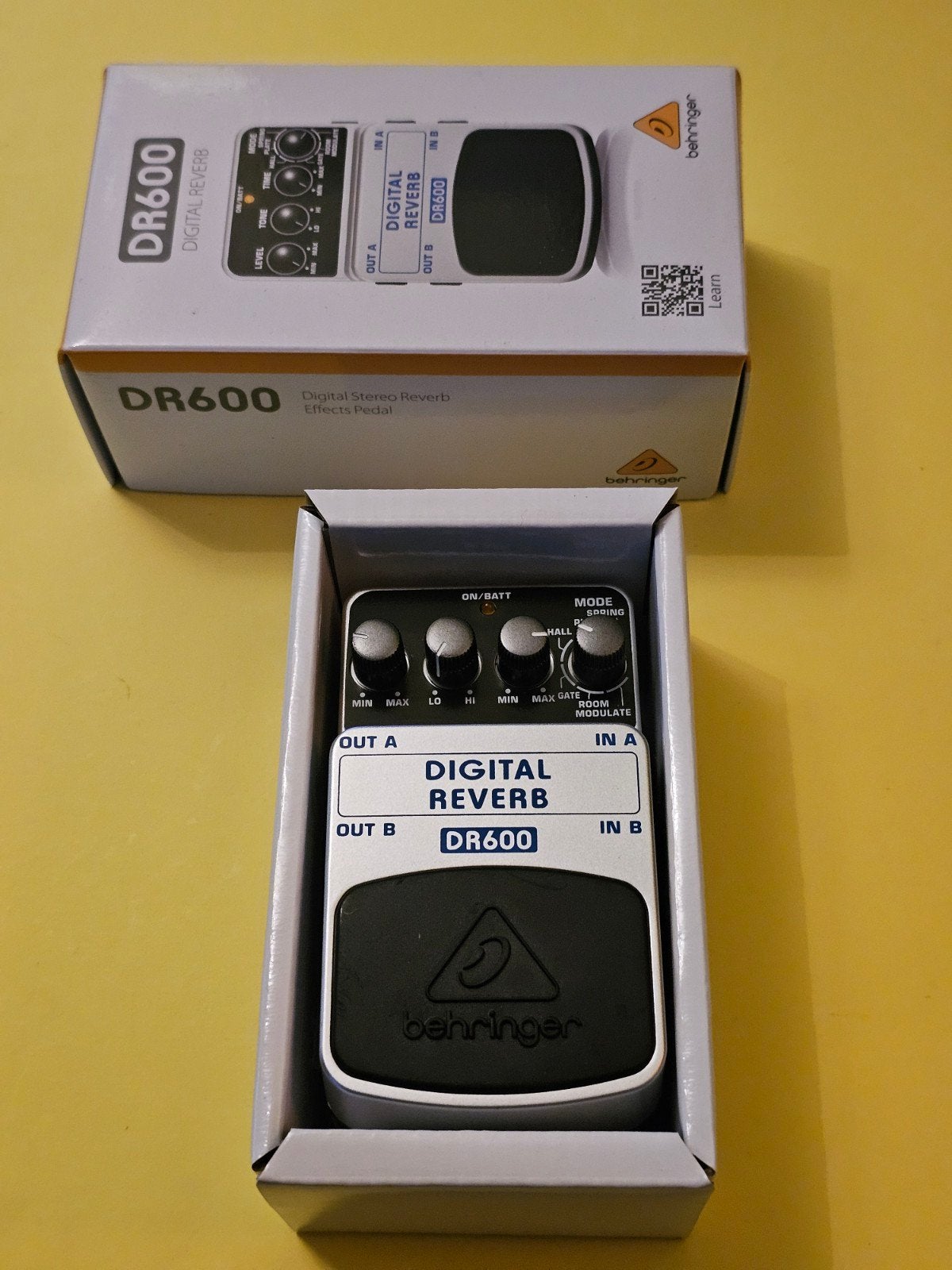 Behringer DR600 Digital Reverb, Behringer, MUSIC Group Macao Commercial Offshore Limited, Info@behringer.com, Ophalen of Verzenden