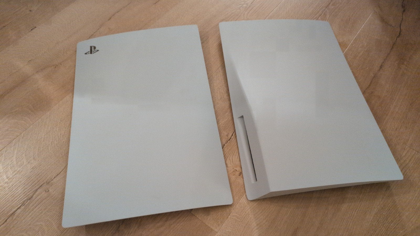 PlayStation 5 disc (niet slim) zijplaten (wit) faceplates, Ophalen of Verzenden, Zo goed als nieuw