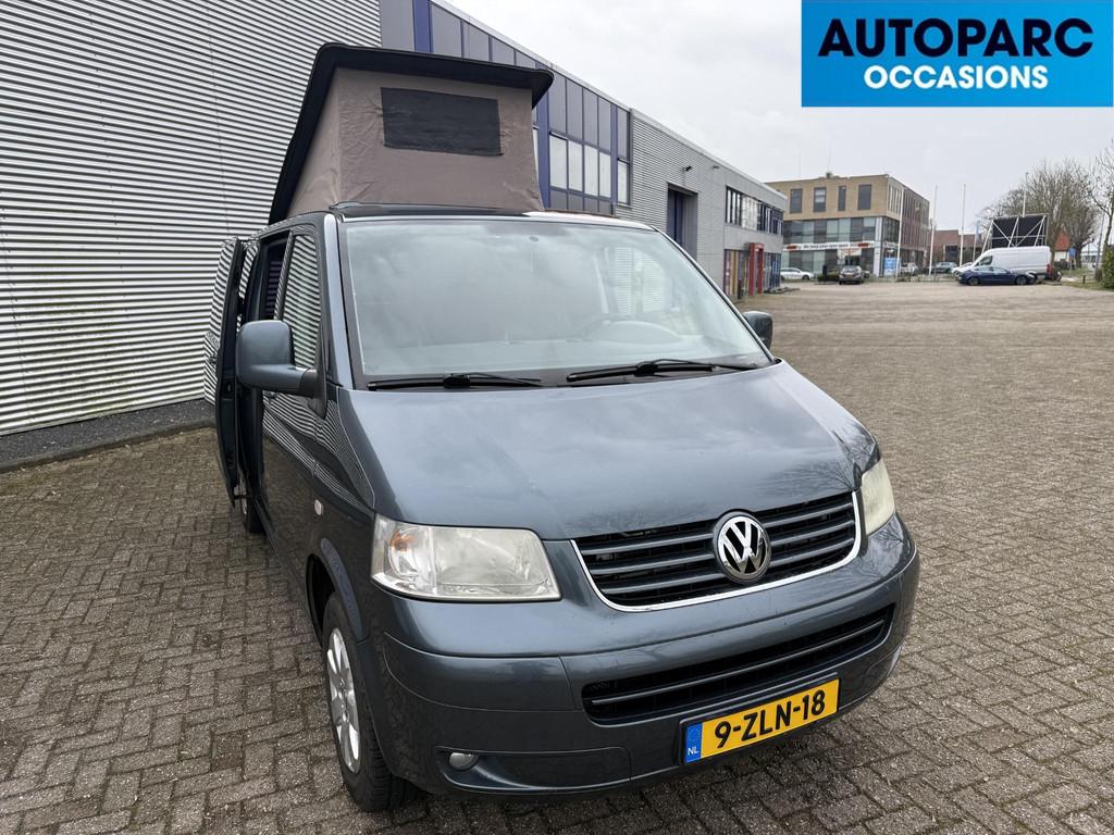 Volkswagen Transporter tdi 96 kw aut ,STERKE 5 CILINDER, CAM, Caravans en Kamperen, Campers, Automaat, Volkswagen, Bedrijf, Diesel