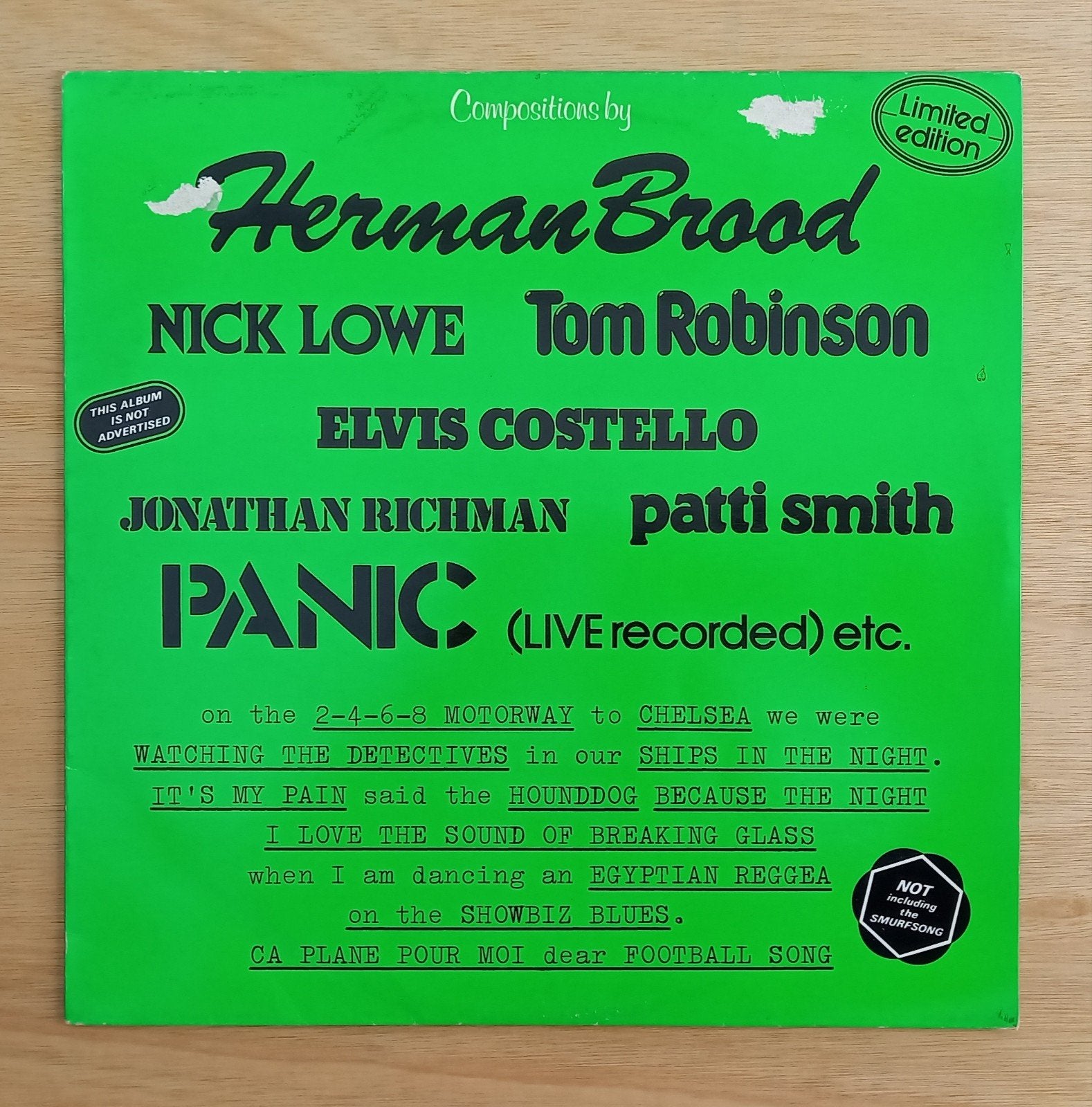 LP "Compositions By" met o.a Herman Brood, Ophalen of Verzenden, Gebruikt, 12 inch