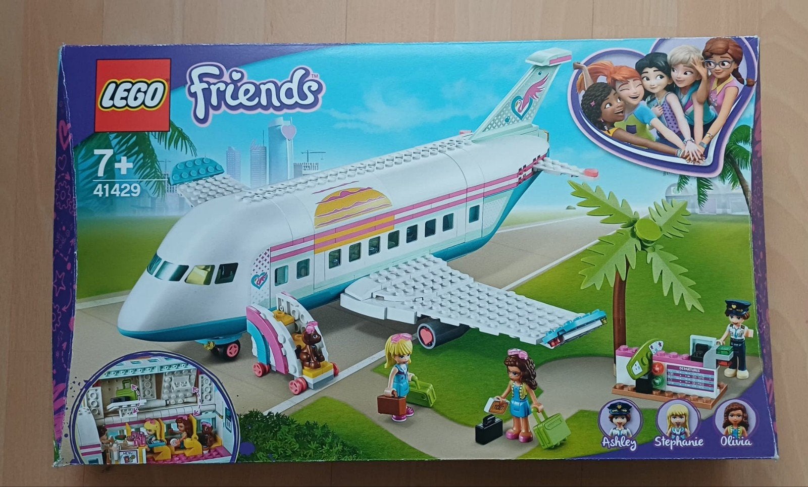 lego friends 41429 heartlake city vliegtuig, Kinderen en Baby's, Ophalen, Compleet, Lego, Friends