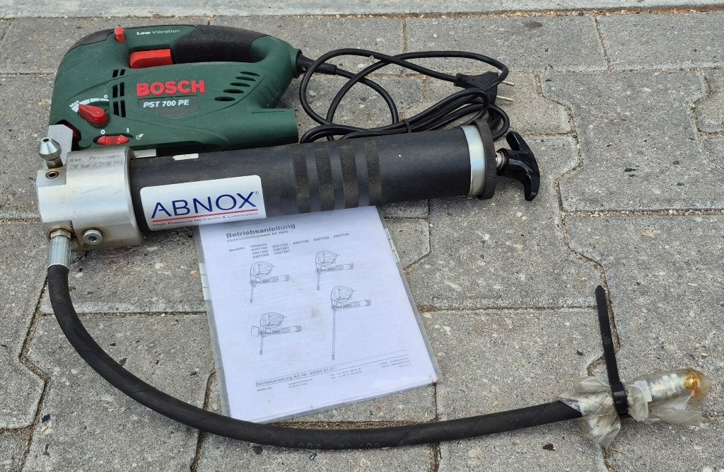 Abnox AX-400 Electrische Vetpomp (220 volt), Abnox, Ophalen of Verzenden, Zo goed als nieuw, Nvt