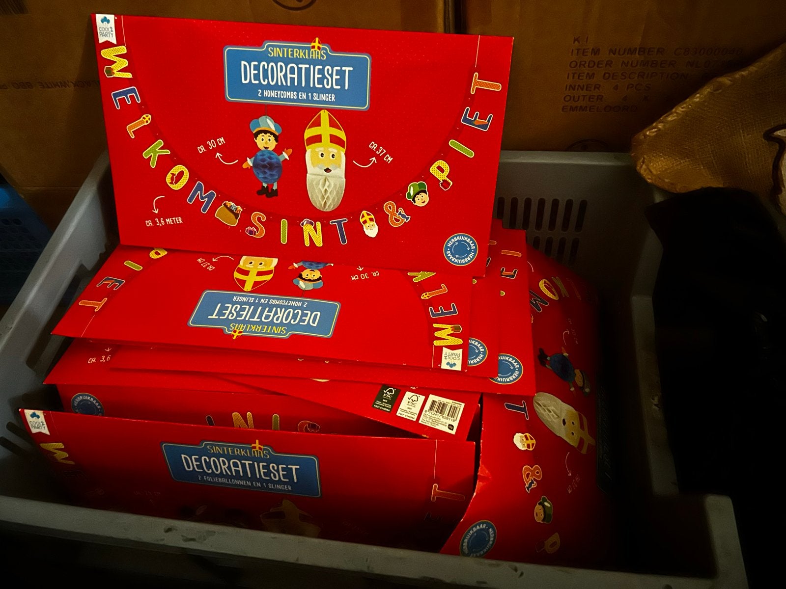 Sinterklaas versiering sets, Diversen, Ophalen of Verzenden