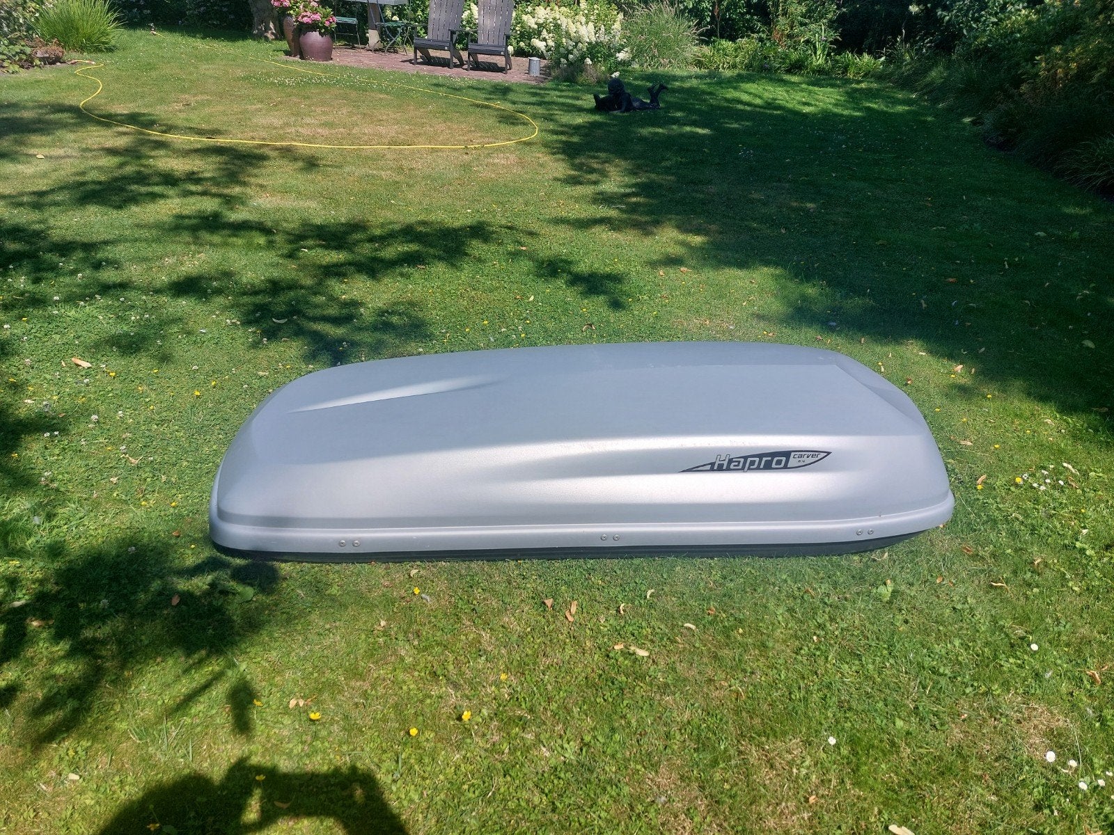Hapro Carver 8.4 Dakkoffer - Ruime en Stevige Bagagebox, Auto diversen, Dakkoffers, Ophalen of Verzenden, Gebruikt