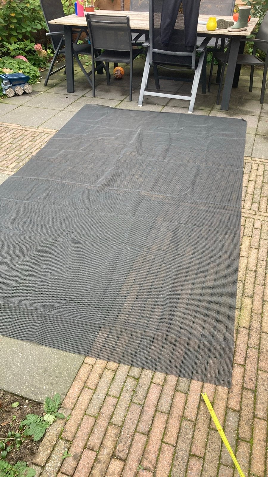 Vloerkleed voor caravan voortent of luifel - 300x200 cm, Caravans en Kamperen, Caravan accessoires, Ophalen, Gebruikt