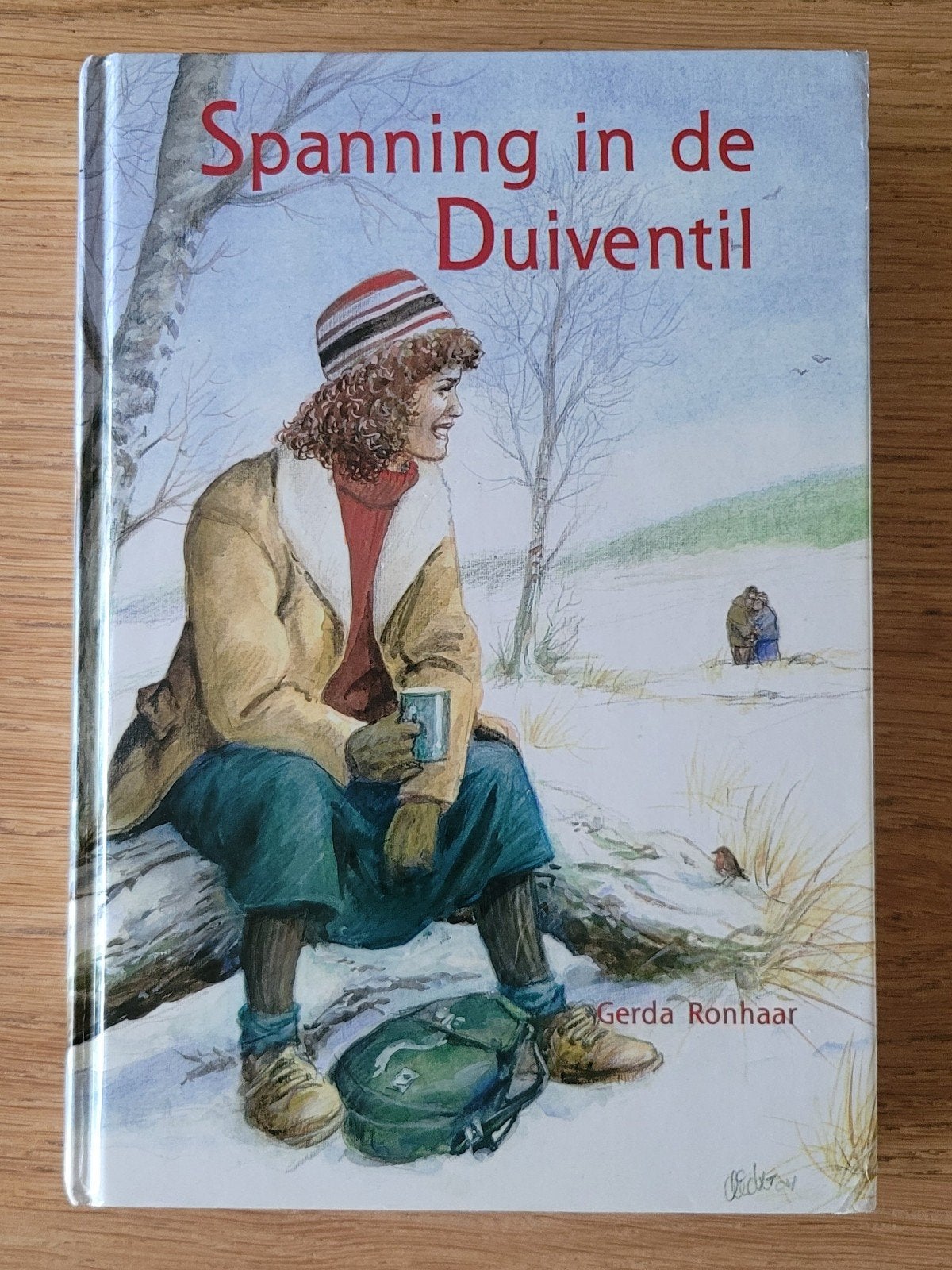 Spanning in de Duiventil, dl 4 Gerda Ronhaar, chr meidenboek, Ophalen of Verzenden, Gelezen