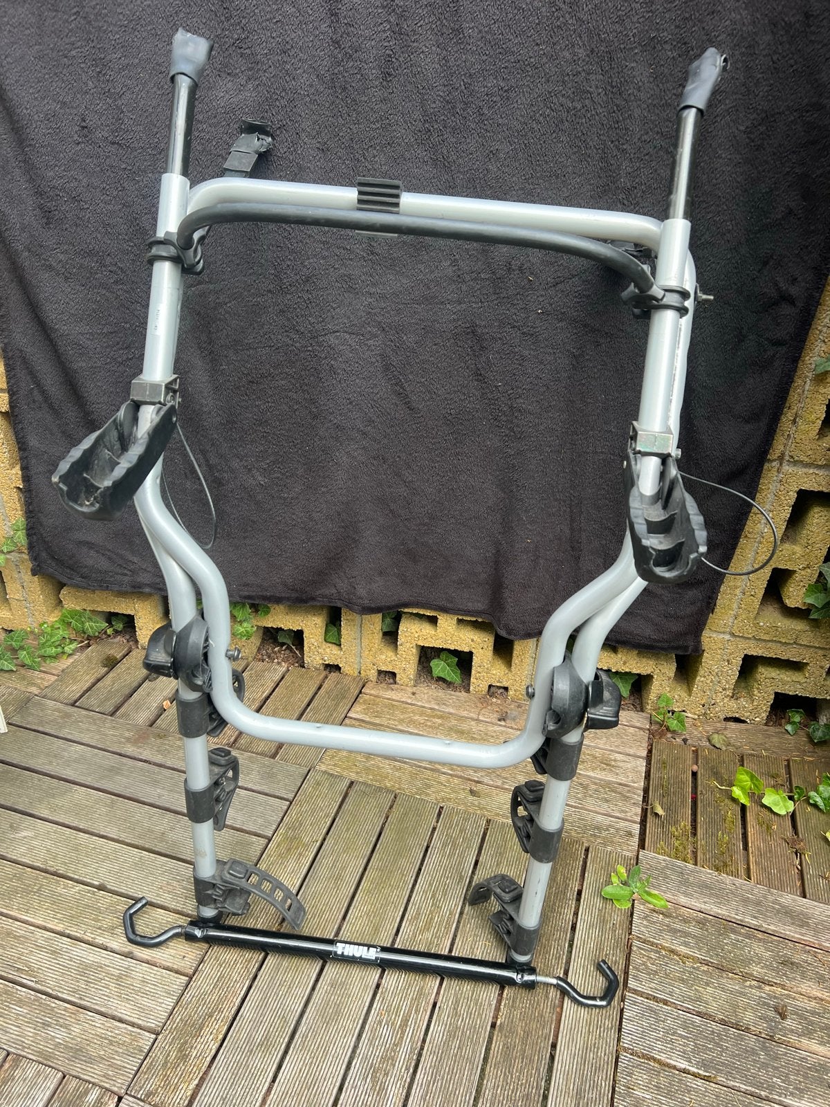 Thule ClipOn fietsendrager voor 2 fietsen, Ophalen, 2 fietsen, Gebruikt, Achterklepdrager