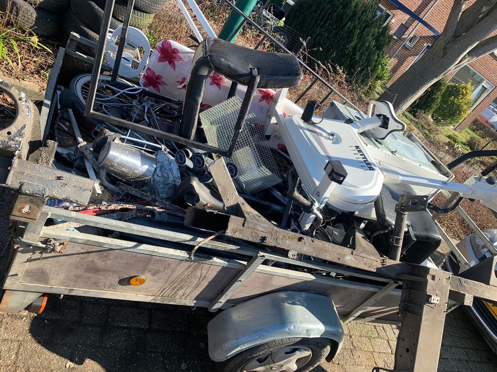 Oud ijzer maandag 11 mei nijmegen, Doe-het-zelf en Verbouw, Metalen, Ophalen of Verzenden, Gebruikt