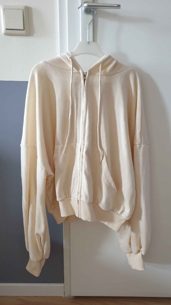Hoodie met volledige rits, Ophalen of Verzenden, Nieuw, Maat 36 (S), Geel