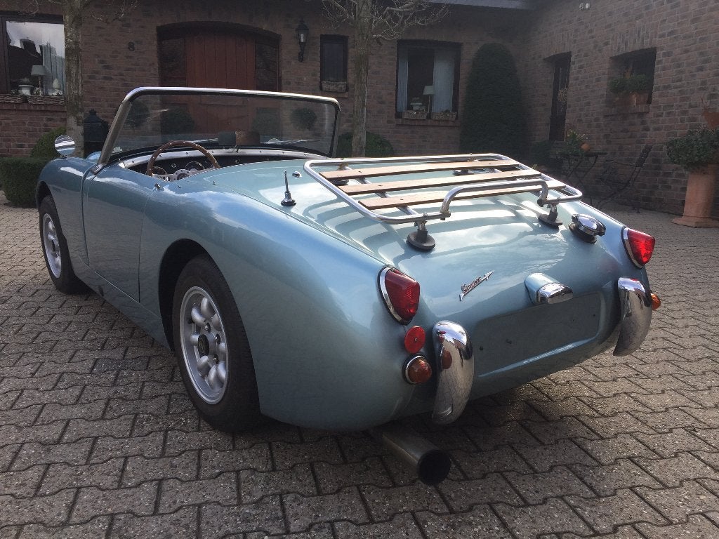 Austin Healey Sprite Frogeye, Auto's, Beige, Cabriolet, 68 pk, Leder