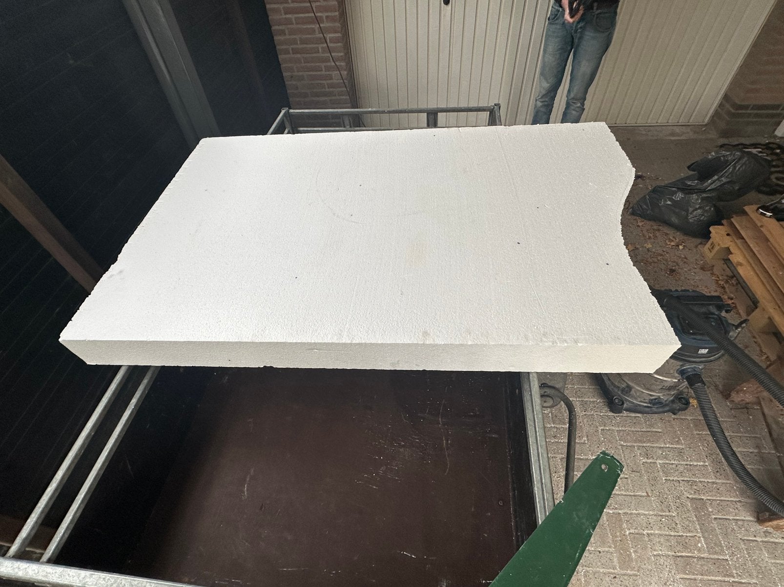 EPS 150 / 146 x 100 cm (Rd: 3.43) / 12 cm dik, Ophalen, Zo goed als nieuw, Minder dan 5 m², Piepschuim (Tempex)