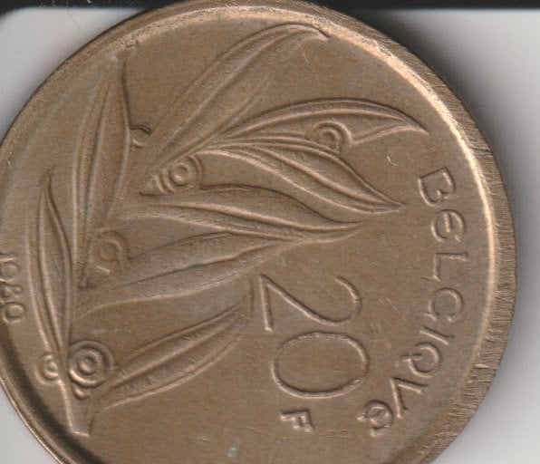 20 franc 1980 belgie, Verzenden