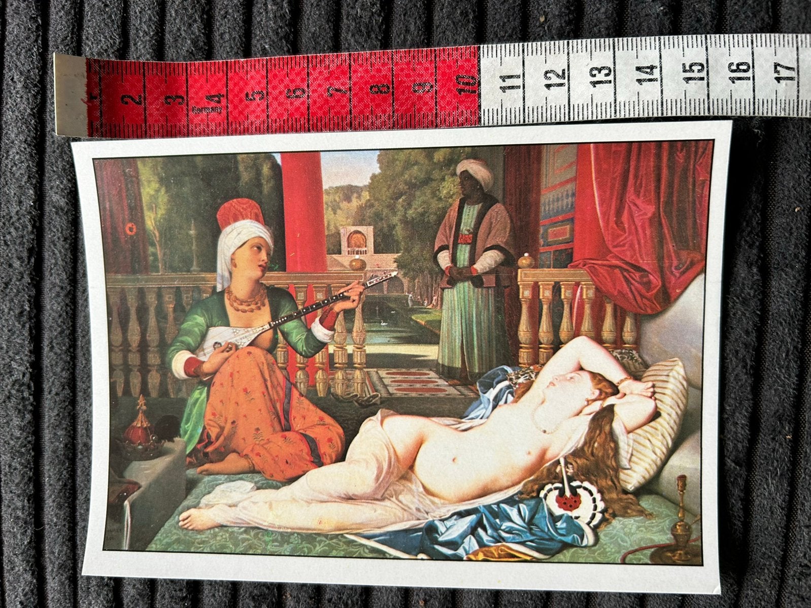 478. Informatie kunstkaart naakt J.A.D.Ingres, Ophalen of Verzenden, 1980 tot heden
