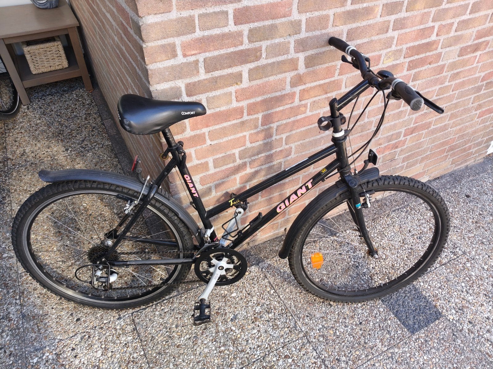 Giant mountainbike., Fietsen en Brommers, Fietsen | Mountainbikes en ATB, Ophalen, Gebruikt, Velgrem, 49 tot 53 cm