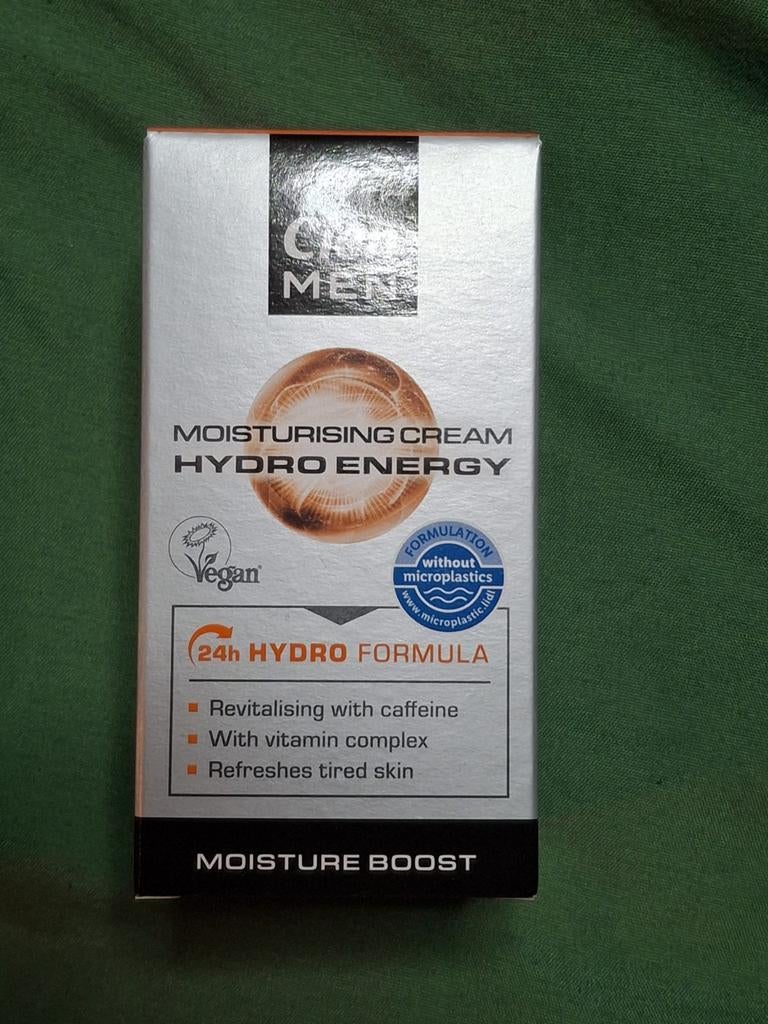 Cien Men Hydro Energy Hydraterende Crème - Vegan, Sieraden, Tassen en Uiterlijk, Uiterlijk | Gezichtsverzorging, Ophalen of Verzenden