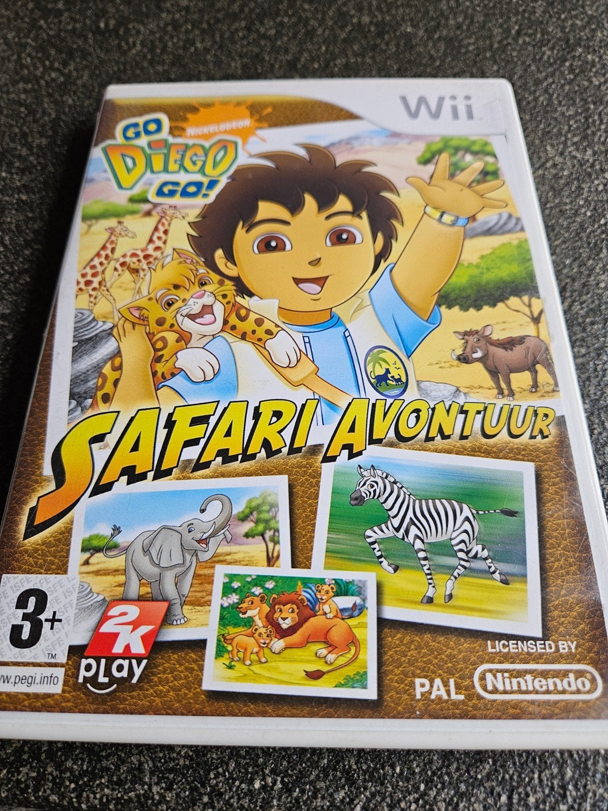 go Diego go safari avontuur, Avontuur en Actie, 1 speler, Ophalen of Verzenden, Zo goed als nieuw