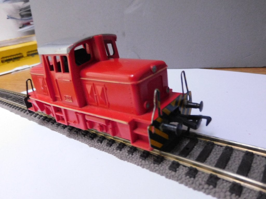 rangeer locomotief Fleischmann 1306 H0, Hobby en Vrije tijd, Modeltreinen | H0, Gebruikt, Fleischmann, Ophalen of Verzenden, Gelijkstroom