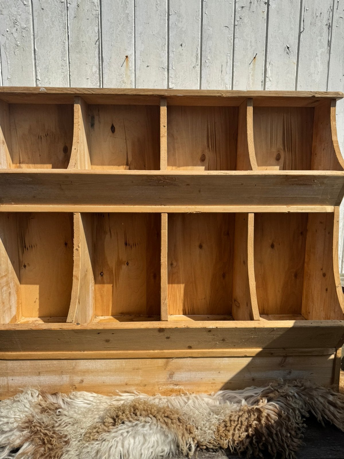 Grutterskast vakkenkast hout, Antiek en Kunst, Curiosa en Brocante, Ophalen