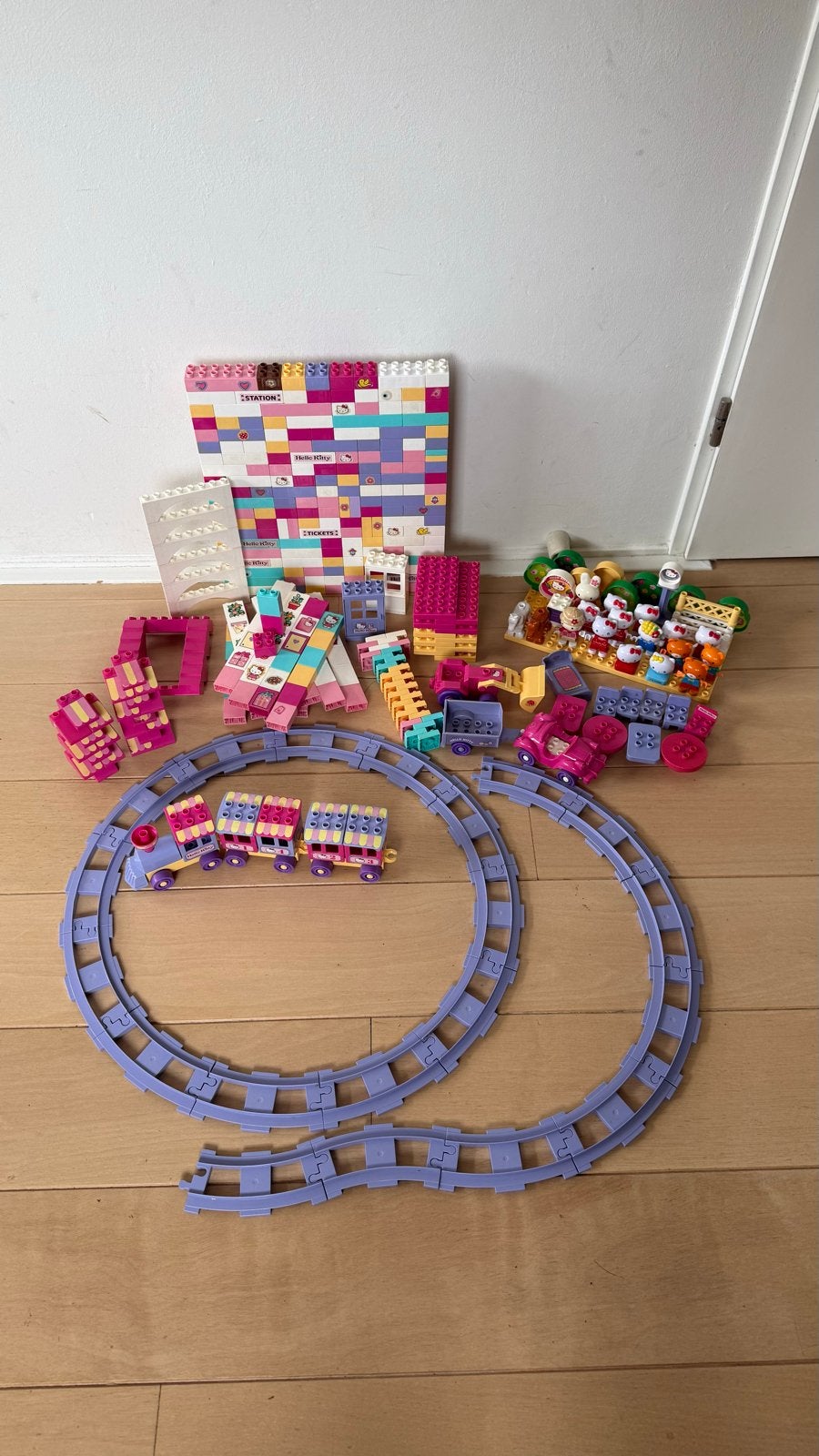 Unico Hello Kitty Bouwblokken Set - Compatibel met DUPLO, Ophalen of Verzenden, Gebruikt, Overige merken