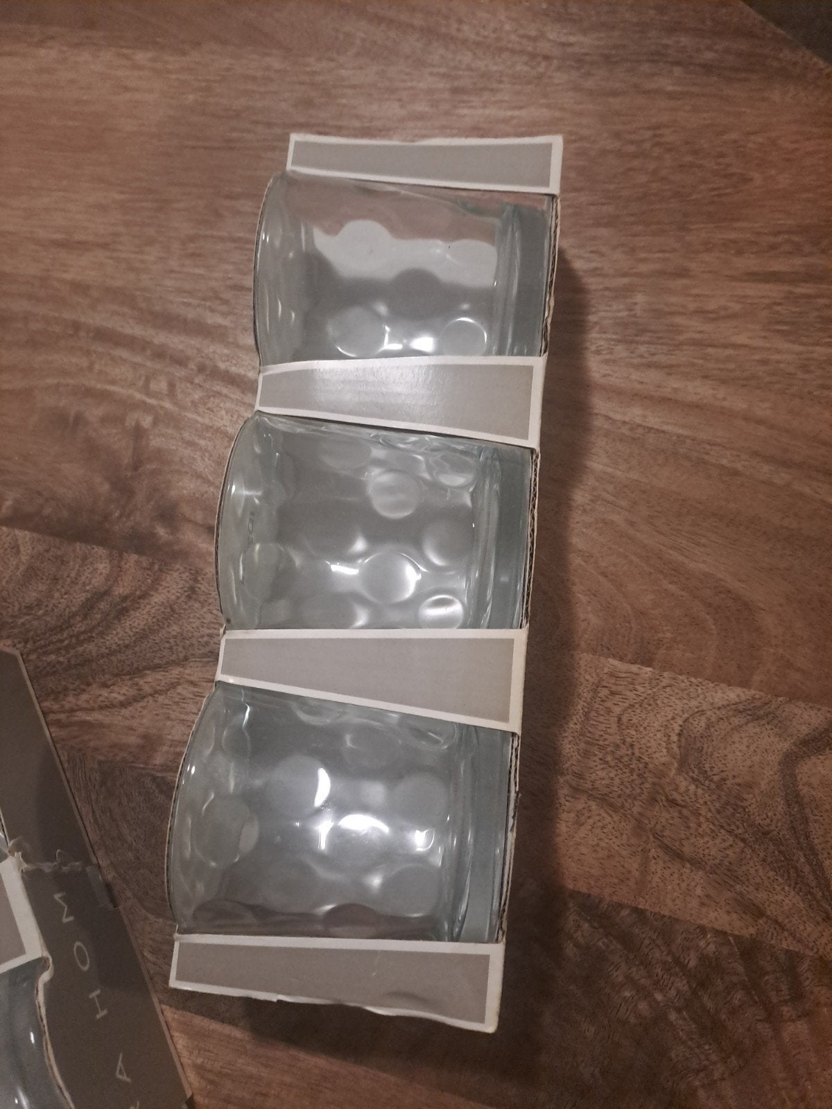 Zara Home glazen set (3 stuks), Ophalen of Verzenden, Nieuw, Glas, Modern