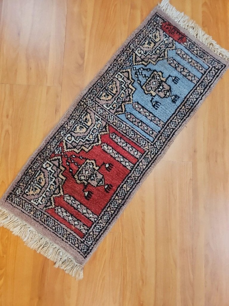 Leuk tapijt 73/29 cm, Huis en Inrichting, 50 tot 100 cm, Beige, Djt@dejuistetoon.eu, Zo goed als nieuw