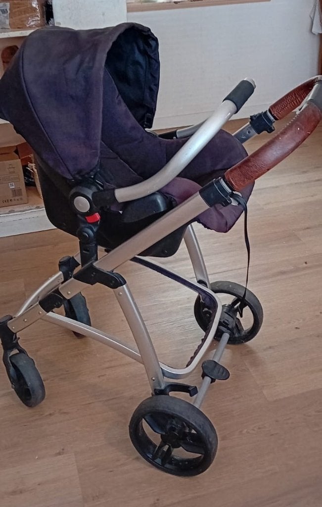 Kinderwagen met autostoel, Kinderen en Baby's, Kinderwagens en Combinaties, Gebruikt, Met autostoeltje, Ophalen, Kinderwagen