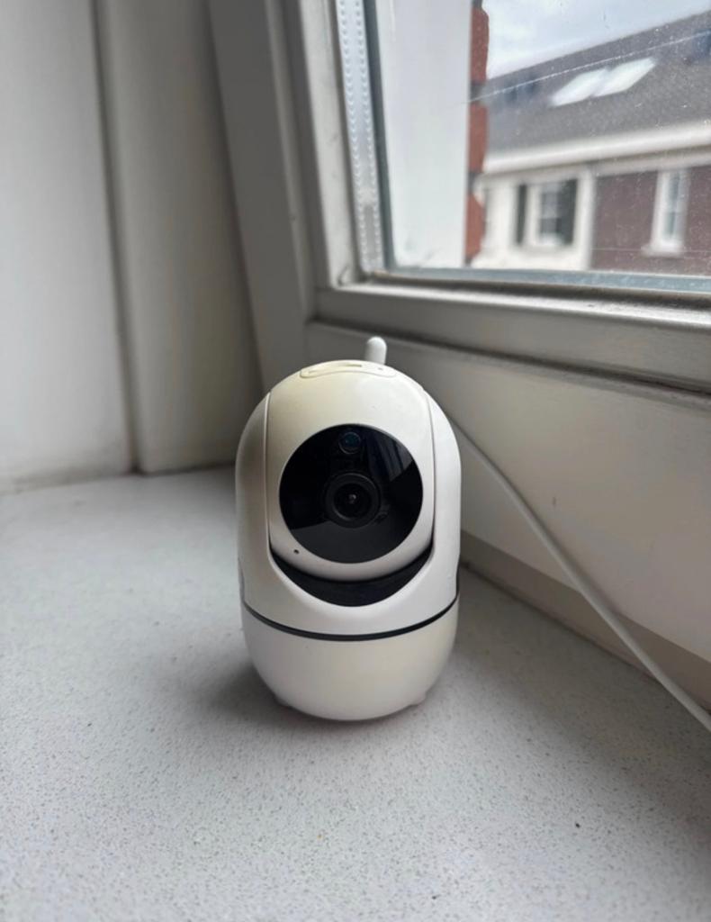 Babyfoon / beveiligingscamera op wifi, Ophalen of Verzenden, Zo goed als nieuw, 250 meter of meer, Camera