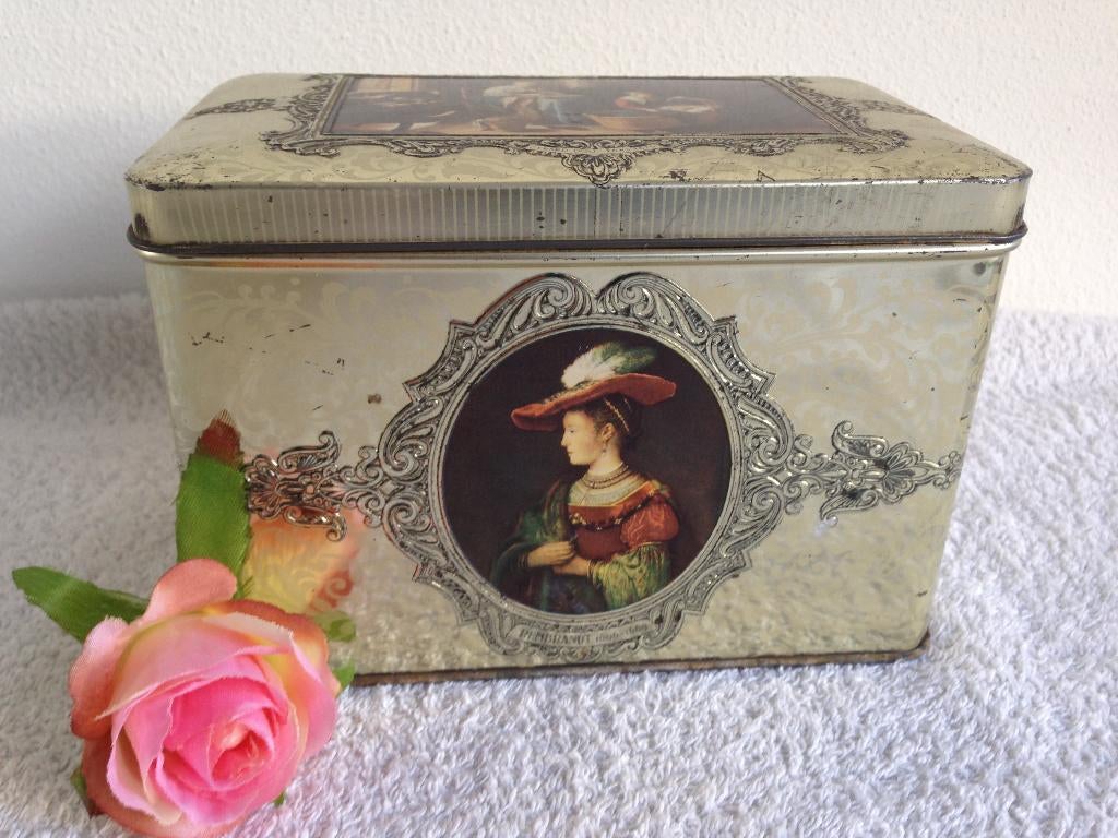 🤎Oud Brocante jaren 60 Blik *SMITH'S GOUDBOON*, Verzamelen, Blikken, Gebruikt, Overige, Ophalen of Verzenden