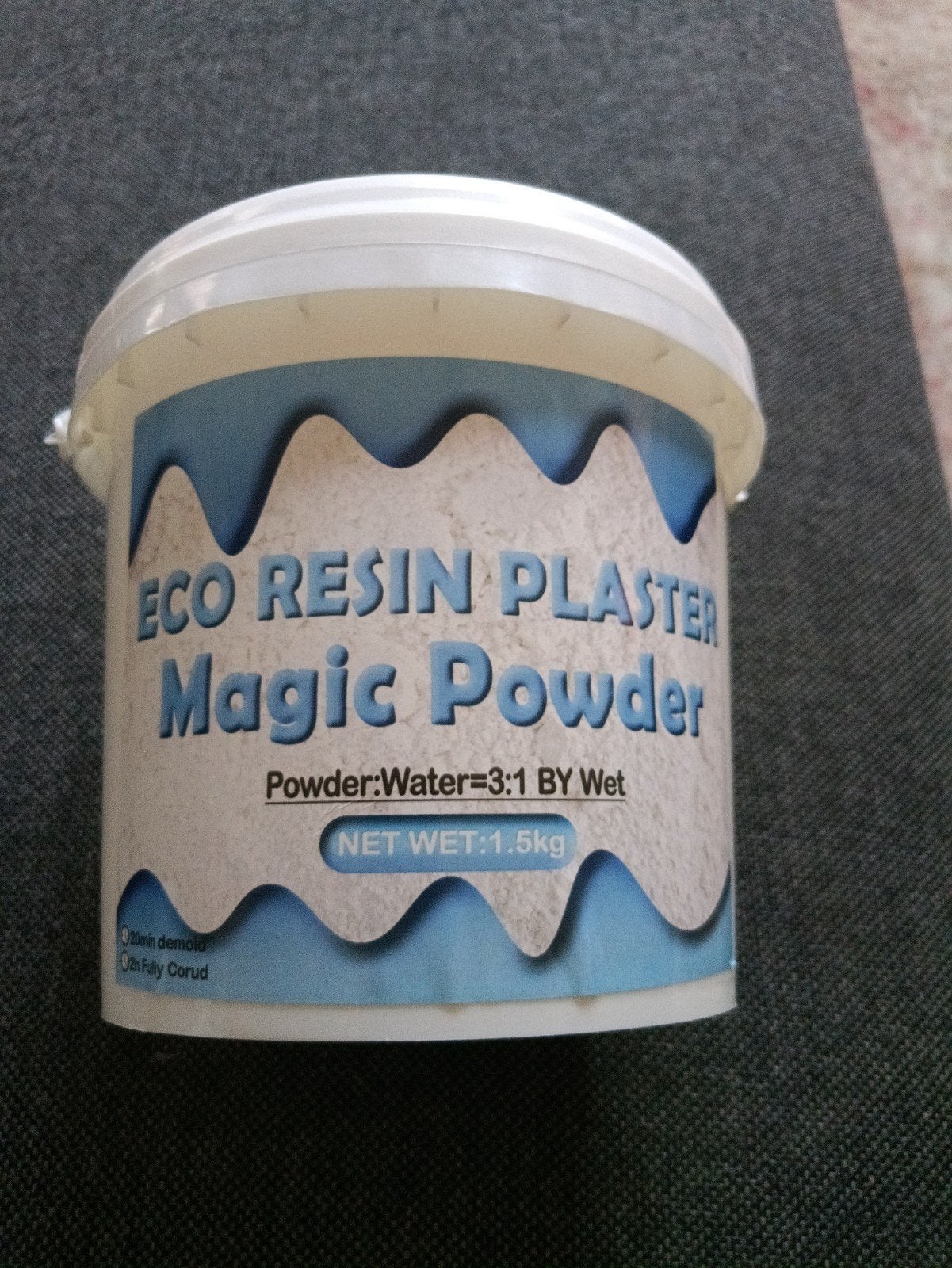 ECO RESIN PLASTER Magic Powder 1.5kg ongeopend, Ophalen of Verzenden