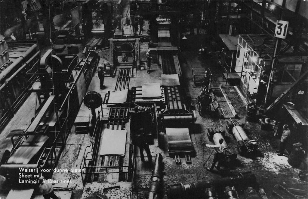 702-249-035 Ijmuiden Walserij Voor Dunne Platen Hoogovens, Verzamelen, Verzenden, Voor 1920, Noord-Holland