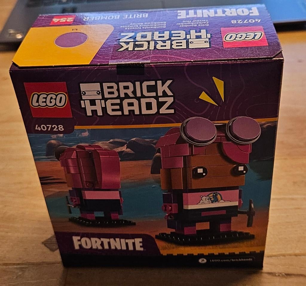 Lego 40728 Brite Bomber, Lego BrickHeadz Fortnite, nieuw, BrickHeadz, Lego, Nieuw, Ophalen of Verzenden
