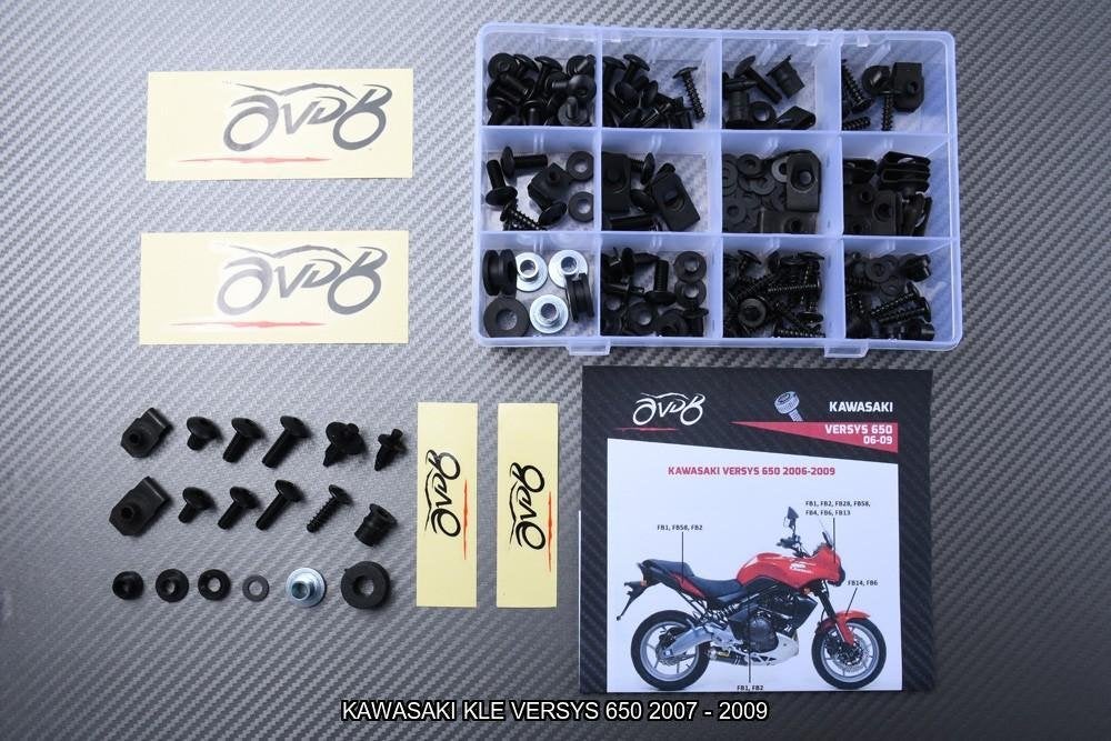 Kuip bouten set voor KAWASAKI VERSYS 650 2007 - 2009, Motoren, Verzenden, Nieuw