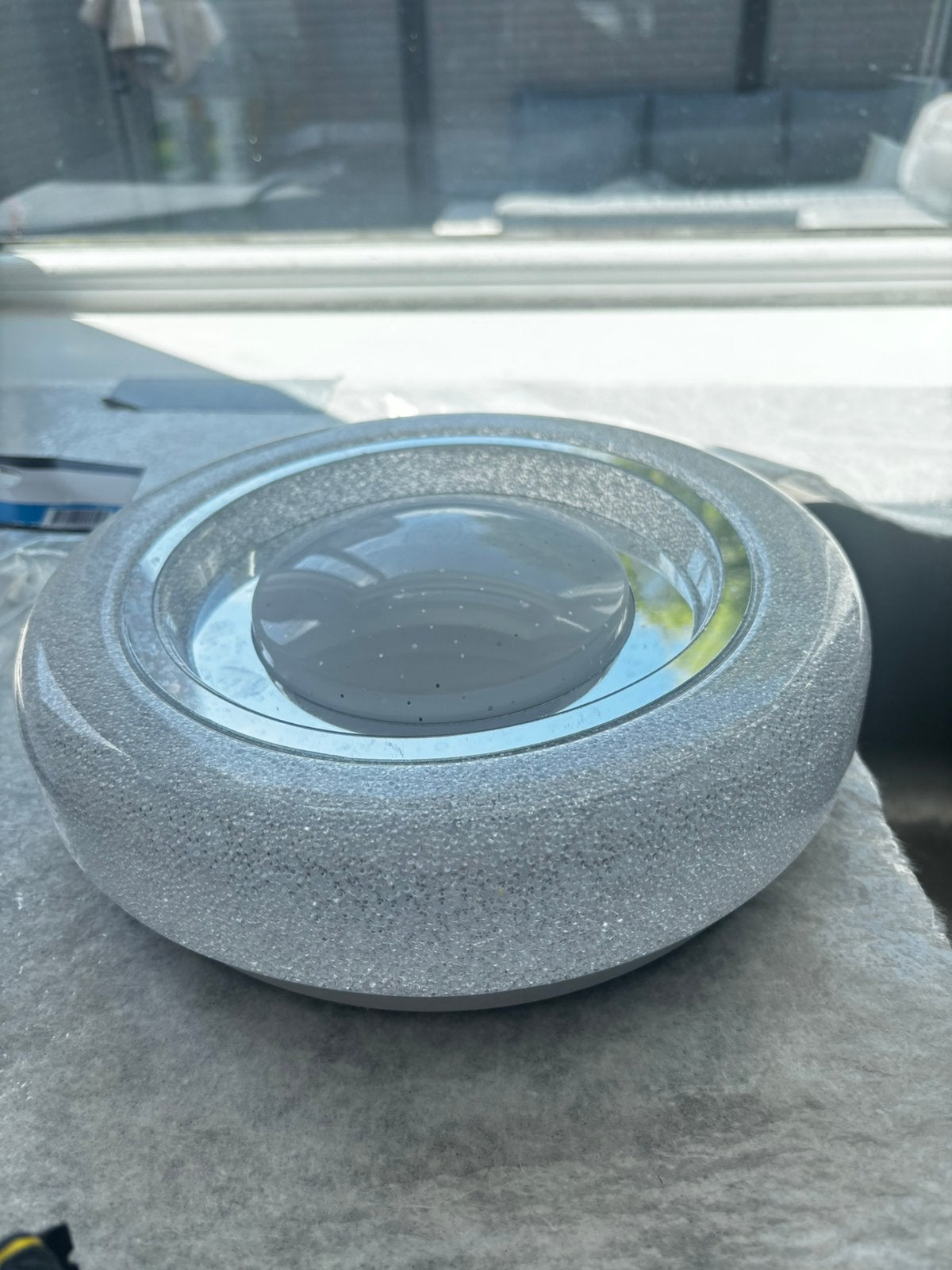 Mooie plafon lamp, Minder dan 4 cm, Overige materialen, Ophalen of Verzenden, Zo goed als nieuw