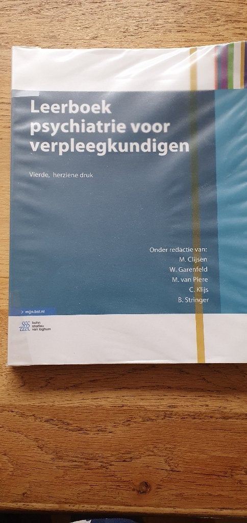 Leerboek psychiatrie voor verpleegkunde, Boeken, Studieboeken en Cursussen, Ophalen of Verzenden, Beta, Zo goed als nieuw, HBO