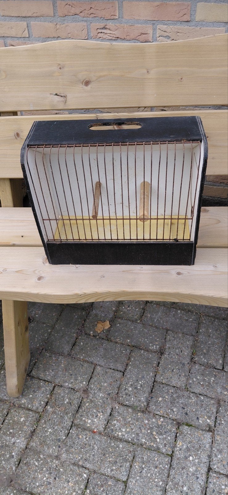 TRANSPORT KOOI, VERVOERSKOOI VOGELKOOI, Ophalen, Zo goed als nieuw, Metaal, Vogelkooi