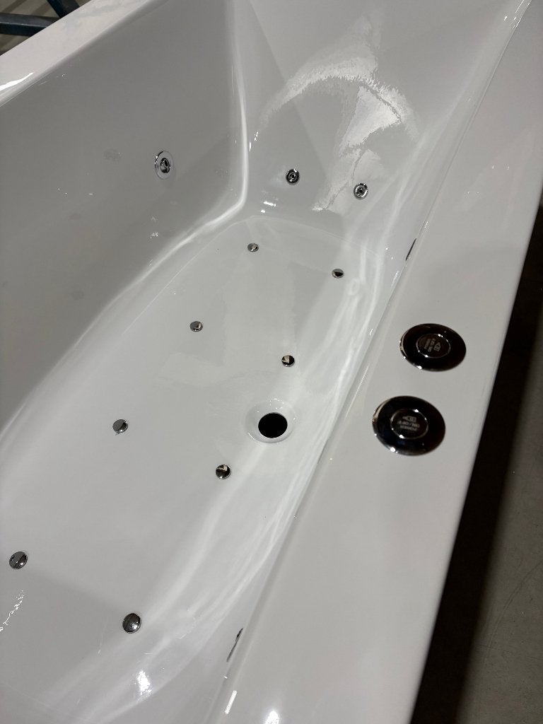 Luxe Whirlpool Bad 180x80 pneumatisch systeem, Ophalen of Verzenden, Nieuw, Met bad